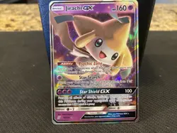 NEAR MINT Pokemon TCG Jirachi GX Sm-Unified Minds 79/236 Ultra Rare Holo English - Image 1