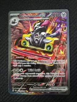 2023 Pokemon OBF EN #224/197 Revavroom EX Special Illustration Rare Mint - Image 1