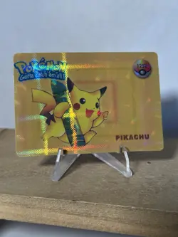 Pokemon Sticker- Pikachu #1252 - Vending Machine - Holo Prism MP+ - Image 1
