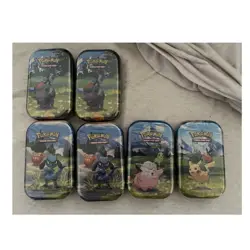 Pokemon TCG Ascended Heroes Mini Tin Lot of 6 - New Factory Sealed - Image 1