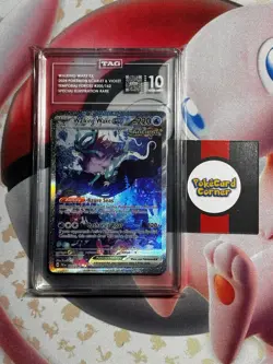 Pokemon TCG Walking Wake EX Scarlet & Violet Temporal Forces SIR 205/162 TAG 10 - Image 1