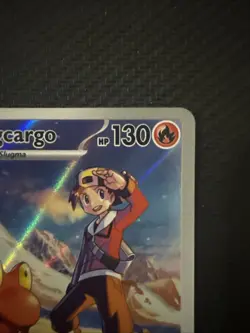 Ethan's Magcargo 222/217 Illustration Rare Ascended Heroes Pokemon Holo NM - Image 3