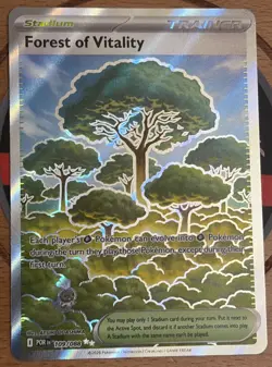 FOREST OF VITALITY 109/088 ULTRA RARE PERFECT ORDER POKEMON HOLO NM/M - Image 1