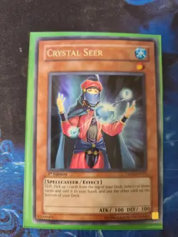Crystal Seer - TAEV-EN031 - Ultra Rare - NM 1st Ed - Yugioh - Image 1