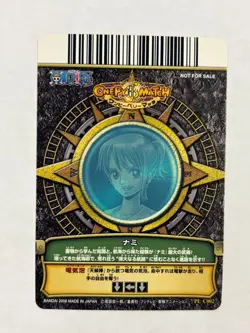 Nami PL C002 Non-Sale Item Promo Data Carddass One Piece JP NM Trading Card - Image 2