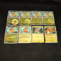 EXCLUSIVE Pawmo Full 5 Card Set CCB1C Gem Pack Horizons Pokemon TCG S-Chinese + - Image 5