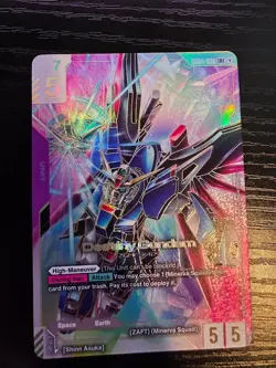 Destiny Gundam LR++ GD04-050 Phantom Aria Gundam Card Game - Image 1