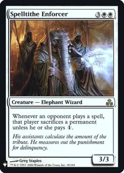 Spelltithe Enforcer -Foil Near Mint MTG Mystery Booster Retail Edition Foils - Image 1