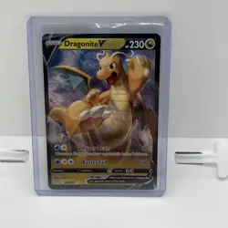 Pokemon TCG Dragonite v Full Art Holo Ultra Rare Card 049/078 NM - Image 1