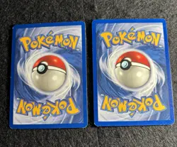 LP Magmar Fossil 39/62 & Growlithe Base Set 28/102 WOTC Vintage Pokemon Card Lot - Image 2