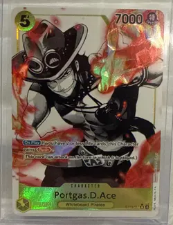One Piece Card Game Portgas.D.Ace ST13-011 SR Alternate Art - Image 1