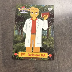 1999 topps tv pokemon cards Professor Oak - Image 1
