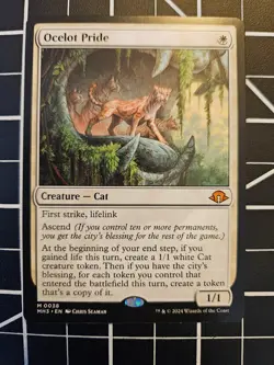 MTG / Ocelot Pride / Modern Horizons 3 / NM, Near Mint - Image 1