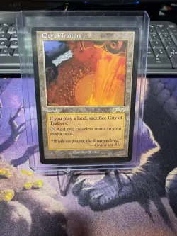 City of Traitors Mtg - Exodus - Lightly Played LP - Image 1