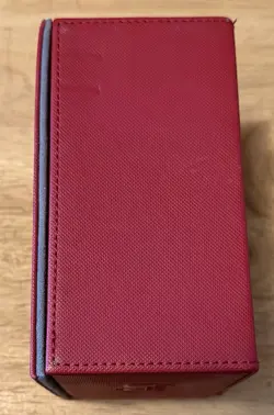 Ultimate Guard Flip’n’Tray 80+ Xenoskin Red Deck Box MTG Case Used - Image 4