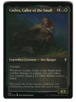 Cadira, Caller of the Small (Foil Etched) 528 Battle for Baldur's Gate MTG NM - Image 1