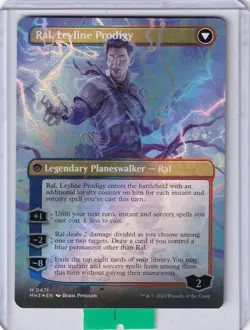 Ral Monsoon Mage/Ral Leyline Prodigy(#471) Textured FOIL * Modern Horizons 3 MTG - Image 2