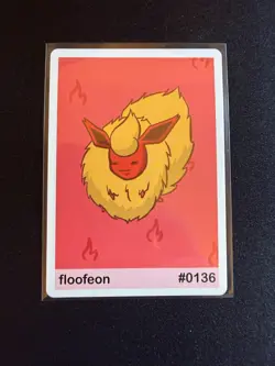 Floofeon (Flareon) 136 - Gen 1 Pookiemoot Fan Art - Pokemon - Image 1