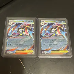 Pokemon TCG - Mega Greninja ex 022 Double Rare - Chaos Rising NM - Lot of 2 - Image 1