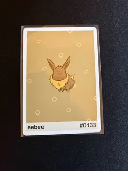 Eebee (Eevee) 133 - Gen 1 Pookiemoot Fan Art - Pokemon - Image 1