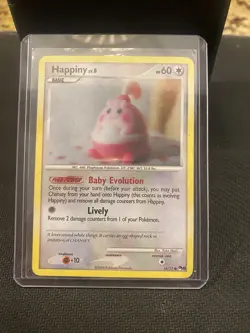 Pokemon TCG Happiny Pop Series 8 014/017 Regular Common English Card 2008 - Image 3