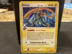 LIGHTLY PLAYED Pokemon TCG Deoxys Delta Species 6/110 Holo Rare English 2006 - Image 1