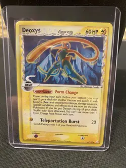 LIGHTLY PLAYED Pokemon TCG Deoxys Delta Species 6/110 Holo Rare English 2006 - Image 3