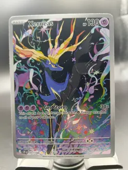Xerneas 091/086 ME04 Chaos Rising (CRI) Illustration Rare IR EN English Pokemon - Image 1