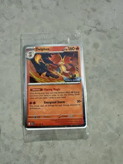 Pokemon TCG: Chaos Rising Delphox 013/086 Stamped Promo SEALED - Image 1