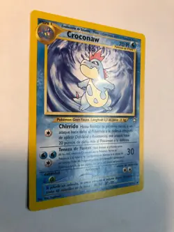 Pokemon [SPANISH] Croconaw 31/111 Neo Genesis Uncommon NM - Image 2