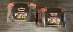 (2) POKEMON FACTORY SEALED SCARLET & VIOLET PALDEAN FATES SHINY CHARIZARD TIN - Image 3