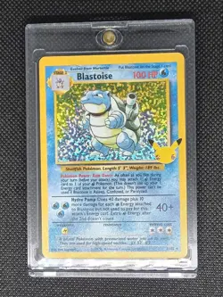 Pokemon TCG Blastoise Celebrations: Classic Collection 2/102 Holo Holo Rare - Image 1