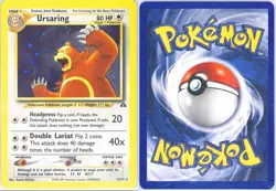 2001 Pokemon Neo Discovery Ursaring Holo Rare #15 PSA 2 - Image 4