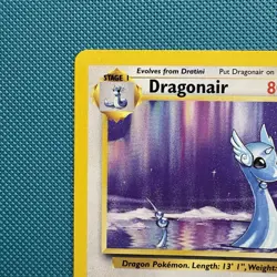 Vintage Pokemon Non-holo Rare Dragonair 18/102 Base Set WotC 1999 - Image 2