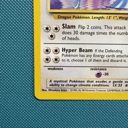 Vintage Pokemon Non-holo Rare Dragonair 18/102 Base Set WotC 1999 - Image 5