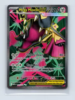 Mega Mawile ex 162/132 Ultra Rare Mega Evolution Pokemon Near Mint - Image 1