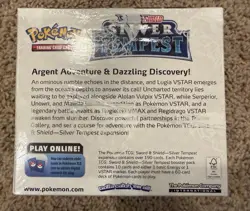 Pokemon Silver Tempest Booster Box Factory Sealed - Image 2
