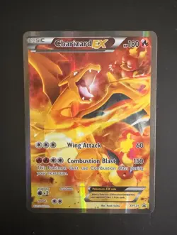 Pokemon TCG Charizard-EX XY121 Holo Promo LP/NM - Image 1