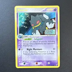 Pokemon Banette 1/100 EX Crystal Guardians 2006 Stage 1 70 HP Holo Rare Reverse - Image 1