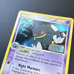 Pokemon Banette 1/100 EX Crystal Guardians 2006 Stage 1 70 HP Holo Rare Reverse - Image 2