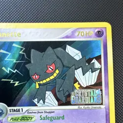 Pokemon Banette 1/100 EX Crystal Guardians 2006 Stage 1 70 HP Holo Rare Reverse - Image 5