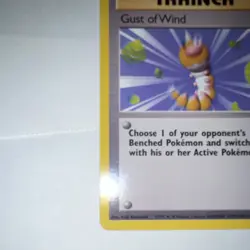 Pokemon Gust of Wind Base Set 2 120/130 Trainer Common Regular English - Image 3