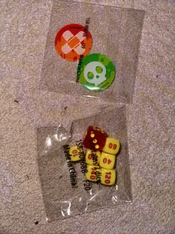 Pokemon TCG - MANY DIFFERENT COLORS - ETB Dice - Sealed - Image 1