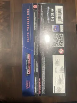 Pokemon Chaos Rising Elite Trainer Box Factory Sealed ETB - Image 4