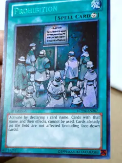 Prohibition LCYW-EN267 Secret Rare 1st LP - Image 2