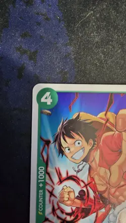 Monkey.D.Luffy PRB02-005 NM Red Bull Double Don Event Participation Promo X2 - Image 2