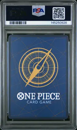 2024 ONE PIECE PROMOS CONVENTION EXCLUSIVE #043 MONKEY D. LUFFY PSA 10 - Image 2