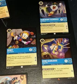 Scrooge McDuck Foil SR + Ducktails Disney Lorcana Into The Inklands Card Bundle - Image 4