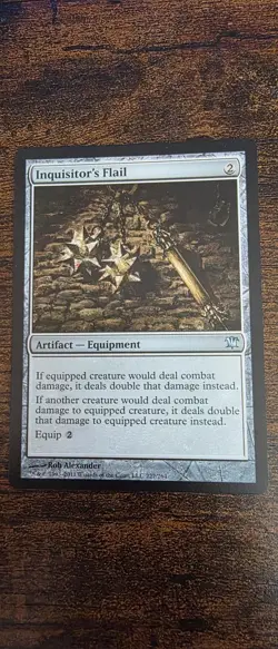 Inquisitor's Flail 227 Uncommon Innistrad Magic: The Gathering Near Mint - Image 1