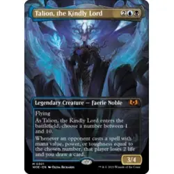 Talion, The Kindly Lord (borderless) M/NM Magic MTG Wilds Of Eldraine - Image 1